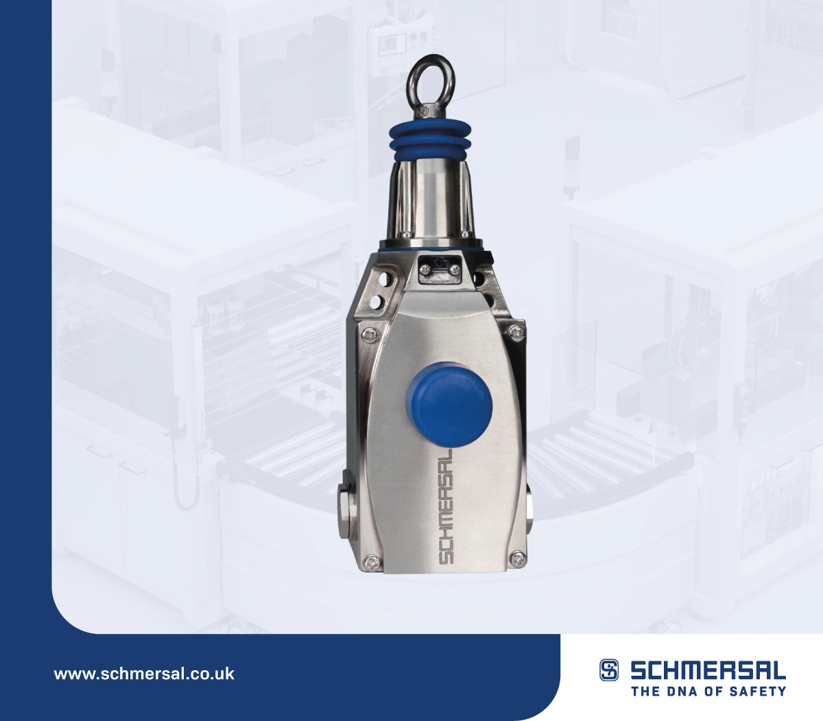 Schmersal to exhibit the new ZQ901 pull-wire emergency stop switch for the first time at the SOLIDS 2024 trade fair